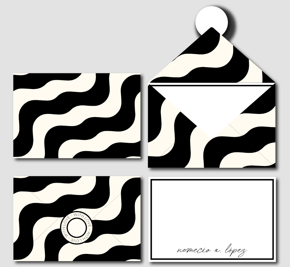 Notecard Sets - BW